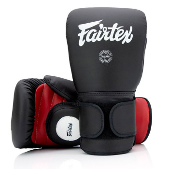 Fairtex BGV13 Boxing Gloves "Coaching-Sparring" Black-Red