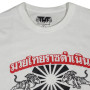 TUFF T-Shirt Muay Thai Boxing Cotton Training Casual White Free Shipping