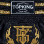 TKB Top King Muay Thai Boxing Shorts Black-Gold Free Shipping