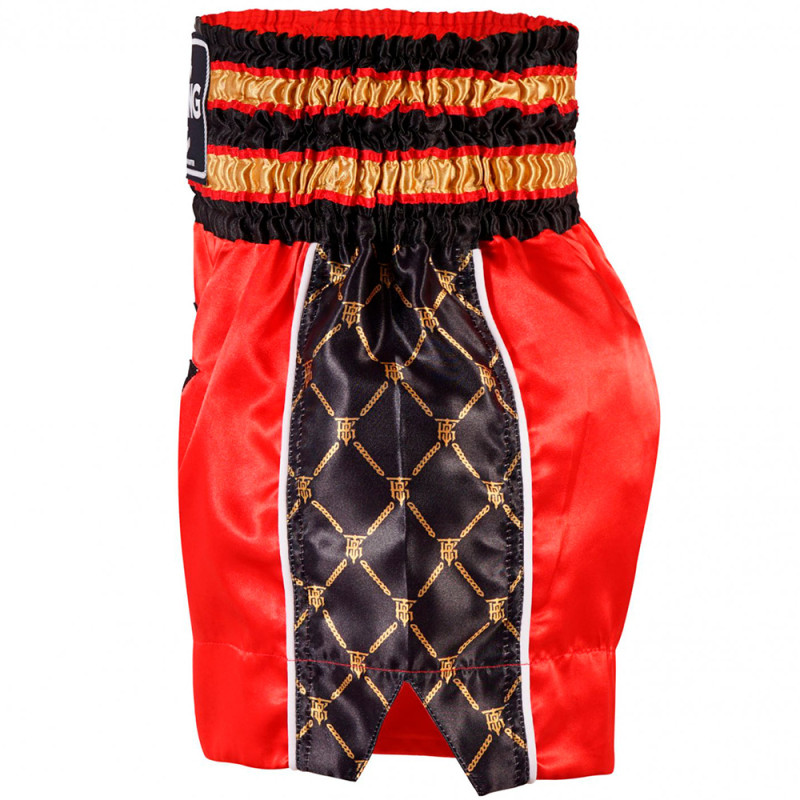 TKB TopKing TKTBS-214 Muay Thai Boxing Shorts Red Free Shipping