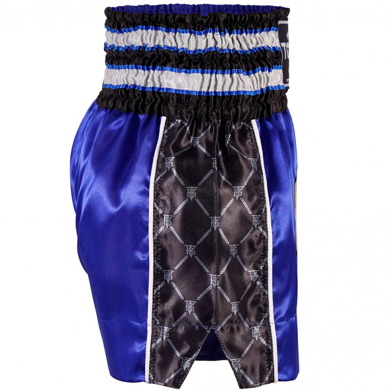 TKB TopKing TKTBS-214 Muay Thai Boxing Shorts Blue Free Shipping