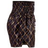 TKB TopKing TKTBS-213 Muay Thai Boxing Shorts Black-Gold Free Shipping