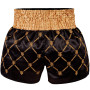 TKB Top King TKTBS-212 Muay Thai Boxing Shorts Black-Gold Free Shipping