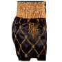 TKB Top King TKTBS-212 Muay Thai Boxing Shorts Black-Gold Free Shipping