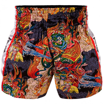 TKB TopKing TKTBS-205 Muay Thai Boxing Shorts White Insert Free Shipping