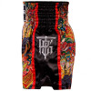 TKB TopKing TKTBS-205 Muay Thai Boxing Shorts Black Insert Free Shipping