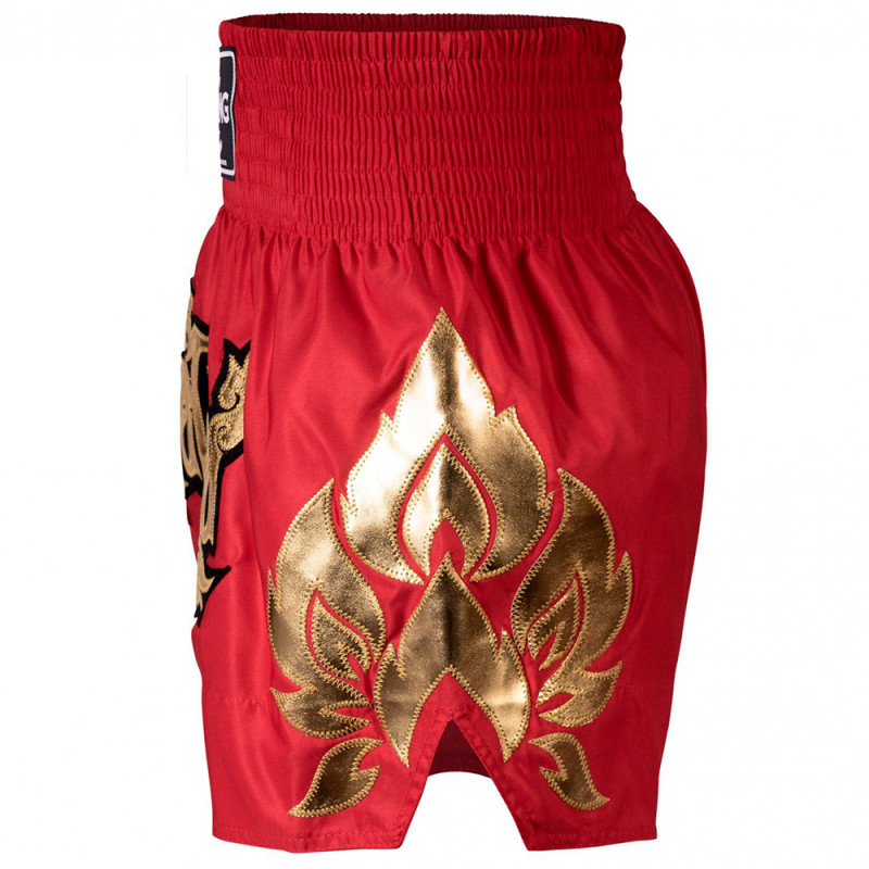 TKB TopKing TKTBS-229 Muay Thai Boxing Shorts Red Free Shipping