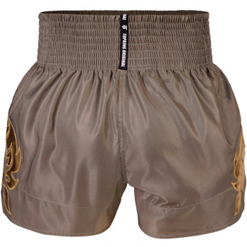 TKB TopKing TKTBS-229 Muay Thai Boxing Shorts Khaki Free Shipping