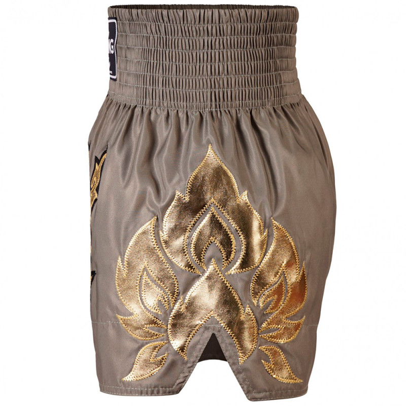 TKB TopKing TKTBS-229 Muay Thai Boxing Shorts Khaki Free Shipping