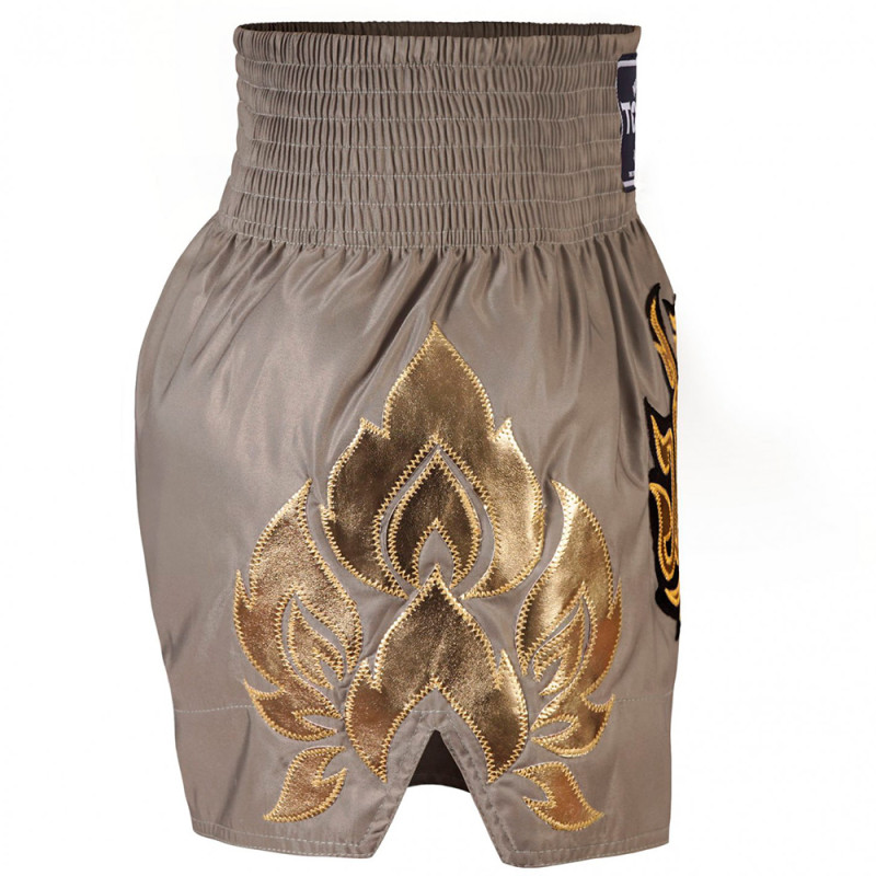 TKB TopKing TKTBS-229 Muay Thai Boxing Shorts Khaki Free Shipping
