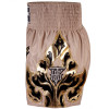 TKB TopKing TKTBS-228 Muay Thai Boxing Shorts Beige Free Shipping