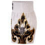 TKB Top King TKTBS-228 Muay Thai Boxing Shorts White Free Shipping