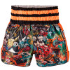 TKB TopKing TKTBS-227 Muay Thai Boxing Shorts Mesh Orange Free Shipping