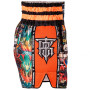 TKB Top King TKTBS-227 Muay Thai Boxing Shorts Mesh Orange Free Shipping