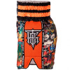 TKB TopKing TKTBS-227 Muay Thai Boxing Shorts Mesh Orange Free Shipping