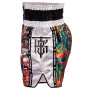 TKB Top King TKTBS-226 Muay Thai Boxing Shorts Insert White Free Shipping