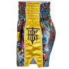TKB TopKing TKTBS-225 Muay Thai Boxing Shorts Insert Yellow Free Shipping