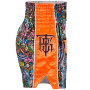 TKB Top King TKTBS-225 Muay Thai Boxing Shorts Insert Orange Free Shipping