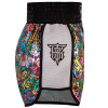 TKB TopKing TKTBS-224 Muay Thai Boxing Shorts White Mesh Free Shipping