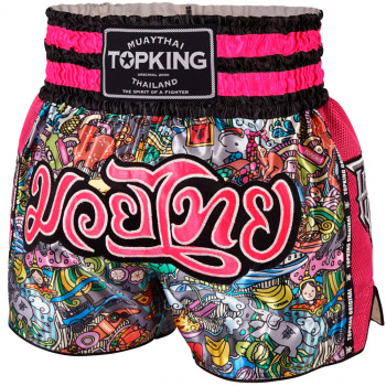 TKB Top King TKTBS-223 Muay Thai Boxing Shorts Free Shipping