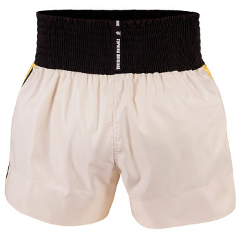 TKB TopKingTKTBS-220 Muay Thai Boxing Shorts White Free Shipping