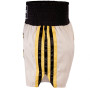 TKB Top King TKTBS-220 Muay Thai Boxing Shorts White Free Shipping