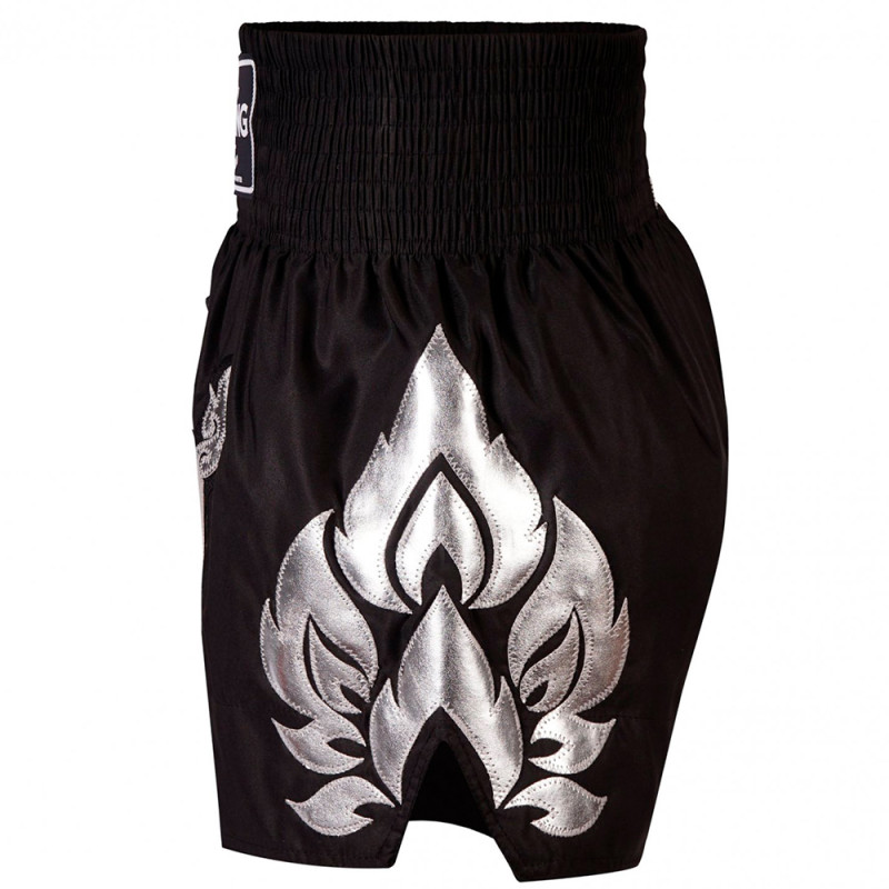 TKB TopKing TKTBS-230 Muay Thai Boxing Shorts Black Free Shipping