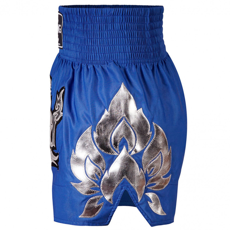 TKB TopKing TKTBS-230 Muay Thai Boxing Shorts Blue Free Shipping