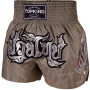 TKB Top King TKTBS-230 Muay Thai Boxing Shorts Khaki Free Shipping