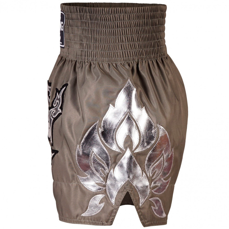 TKB TopKing TKTBS-230 Muay Thai Boxing Shorts Khaki Free Shipping