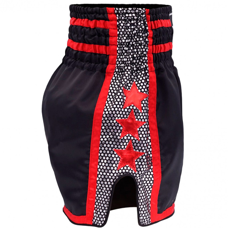 TKB TopKing TKTBS-239 Muay Thai Boxing Shorts With Red Free Shipping