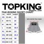 TKB Top King TKRMS-006 Muay Thai Boxing Shorts Retro Blue Free Shipping