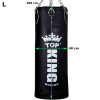 TKB TopKing TKHBF (Leather Or Semi-Leather) Muay Thai Boxing Heavy Bag Unfilled Size L