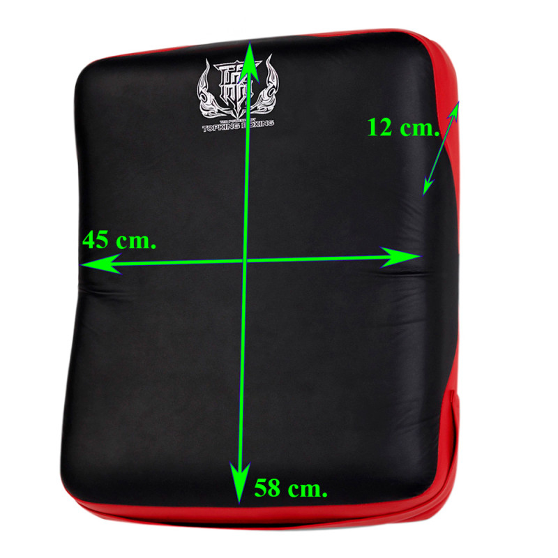 TKB TopKing TKKSH-01 Makiwara Kicking Shield "Double Handles" Black