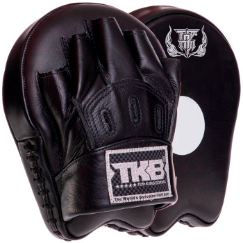 TKB Top King TKFMU Focus Mitts Muay Thai Boxing Black