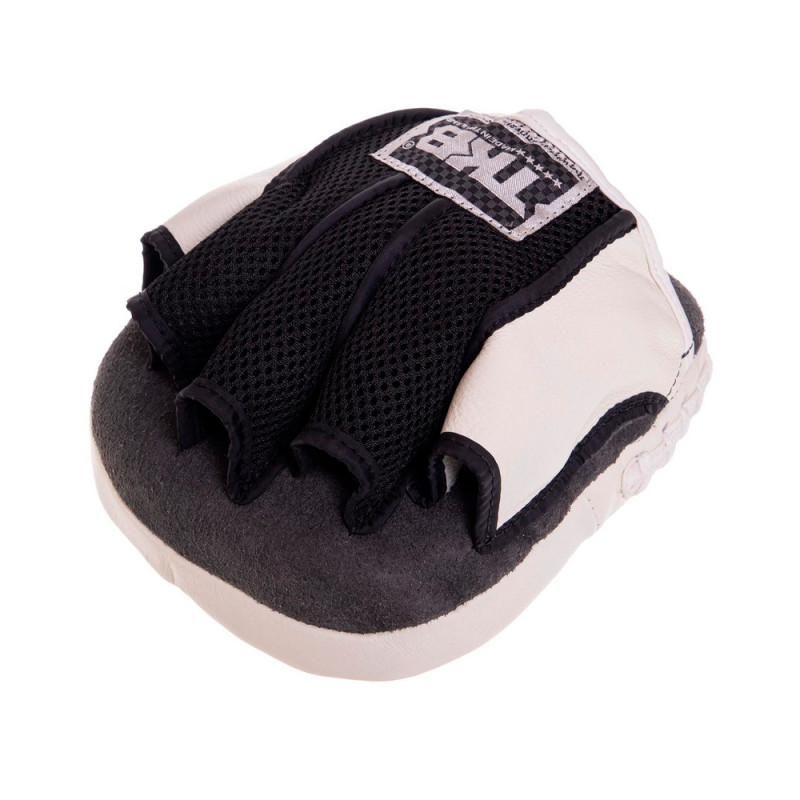 TKB TopKing TKFML Focus Mitts Muay Thai Boxing White