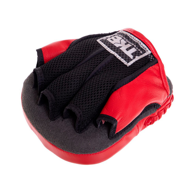 TKB TopKing TKFML Focus Mitts Muay Thai Boxing Red