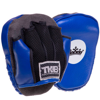 TKB Top King TKFML Focus Mitts Muay Thai Boxing Blue