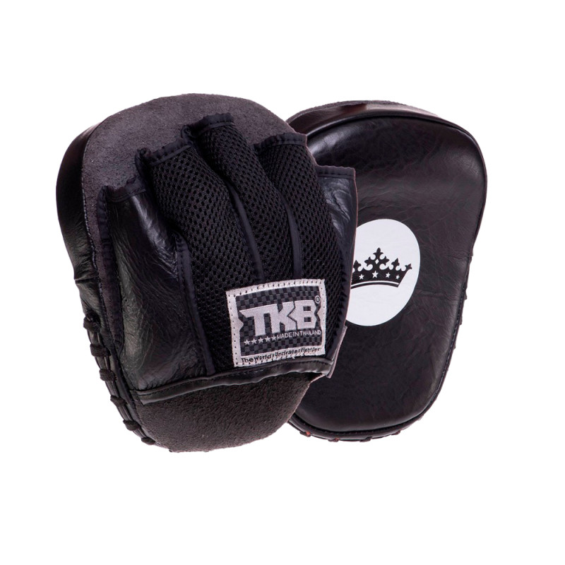 TKB TopKing TKFML Focus Mitts Muay Thai Boxing Black