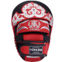 TKB Top King TKFME Focus Mitts Muay Thai Boxing Black-Red