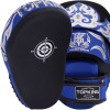 TKB TopKing TKFME "Kanok" Focus Mitts Muay Thai Boxing Black-Blue