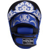TKB TopKing TKFME "Kanok" Focus Mitts Muay Thai Boxing Black-Blue