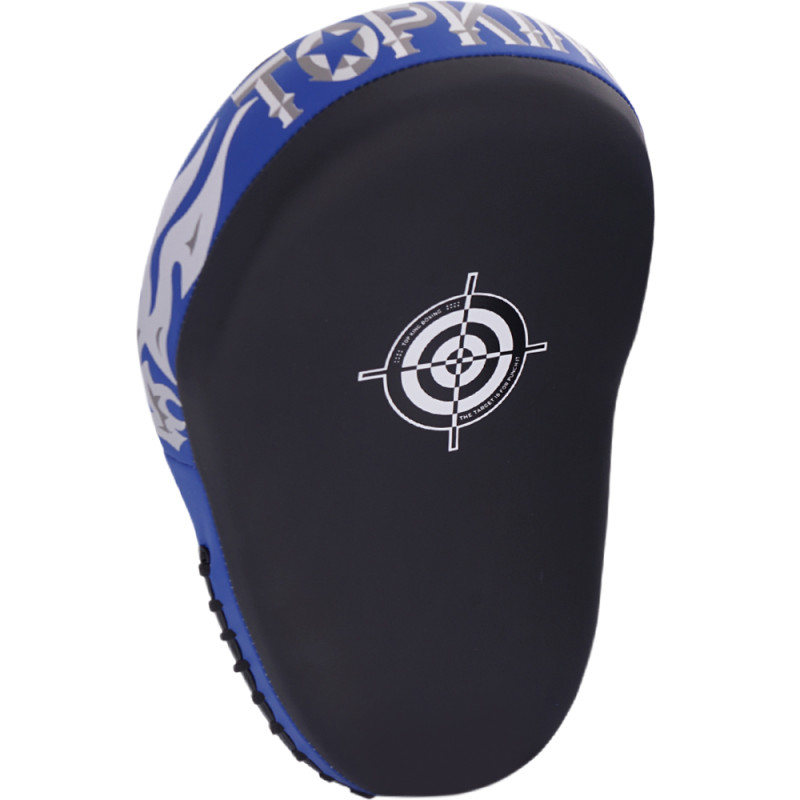 TKB TopKing TKFME "Kanok" Focus Mitts Muay Thai Boxing Black-Blue