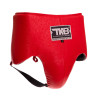 TKB TopKing TKAPG-GL Steel Cup Groin Abdominal Protector Muay Thai Boxing Genuine Leather 