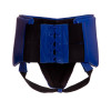 TKB TopKing TKAPG-GL Steel Cup Groin Abdominal Protector Muay Thai Boxing Genuine Leather 