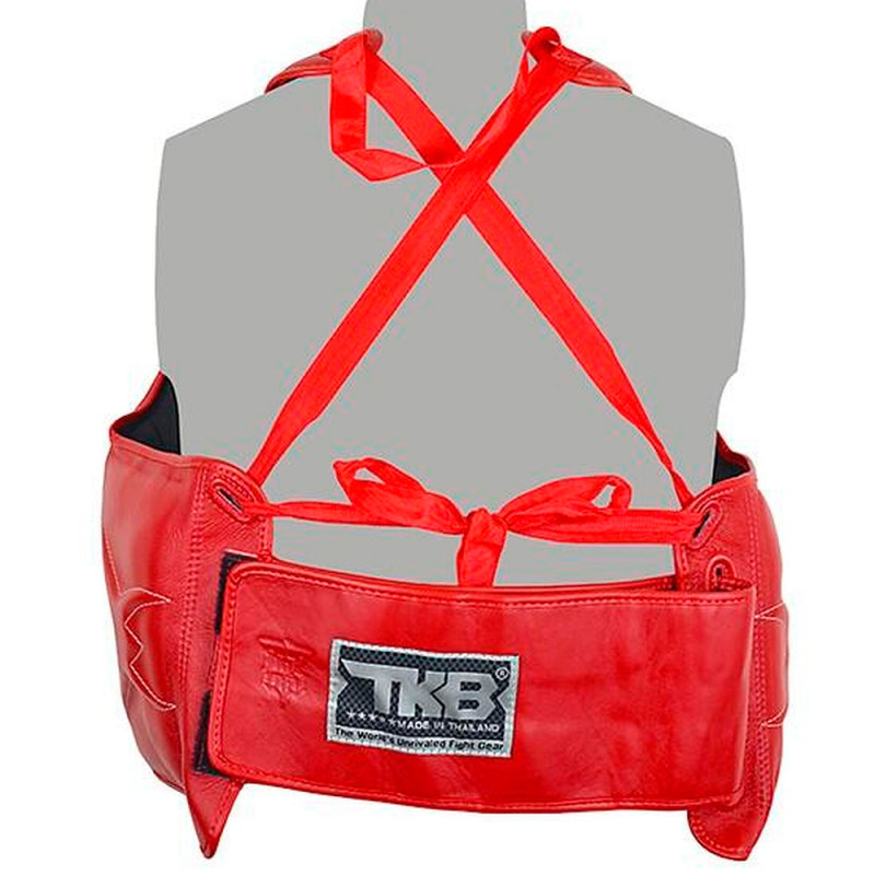 TKB TopKing TKBDPC Trainer's Vest Muay Thai Boxing Red