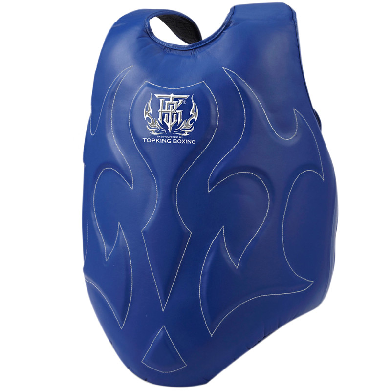TKB TopKing TKBDPC Trainer's Vest Muay Thai Boxing Blue