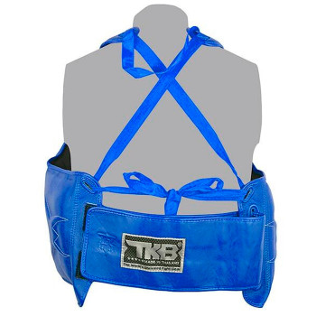 TKB TopKing TKBDPC Trainer's Vest Muay Thai Boxing Blue