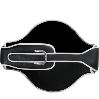 TKB TopKing TKBPPB Belly Pad Muay Thai Boxing Buckle Black