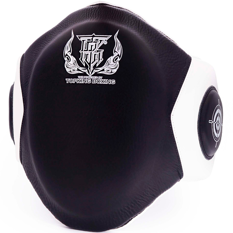TKB TopKing TKBPUV-02 Belly Pad Muay Thai Boxing Velcro Black
